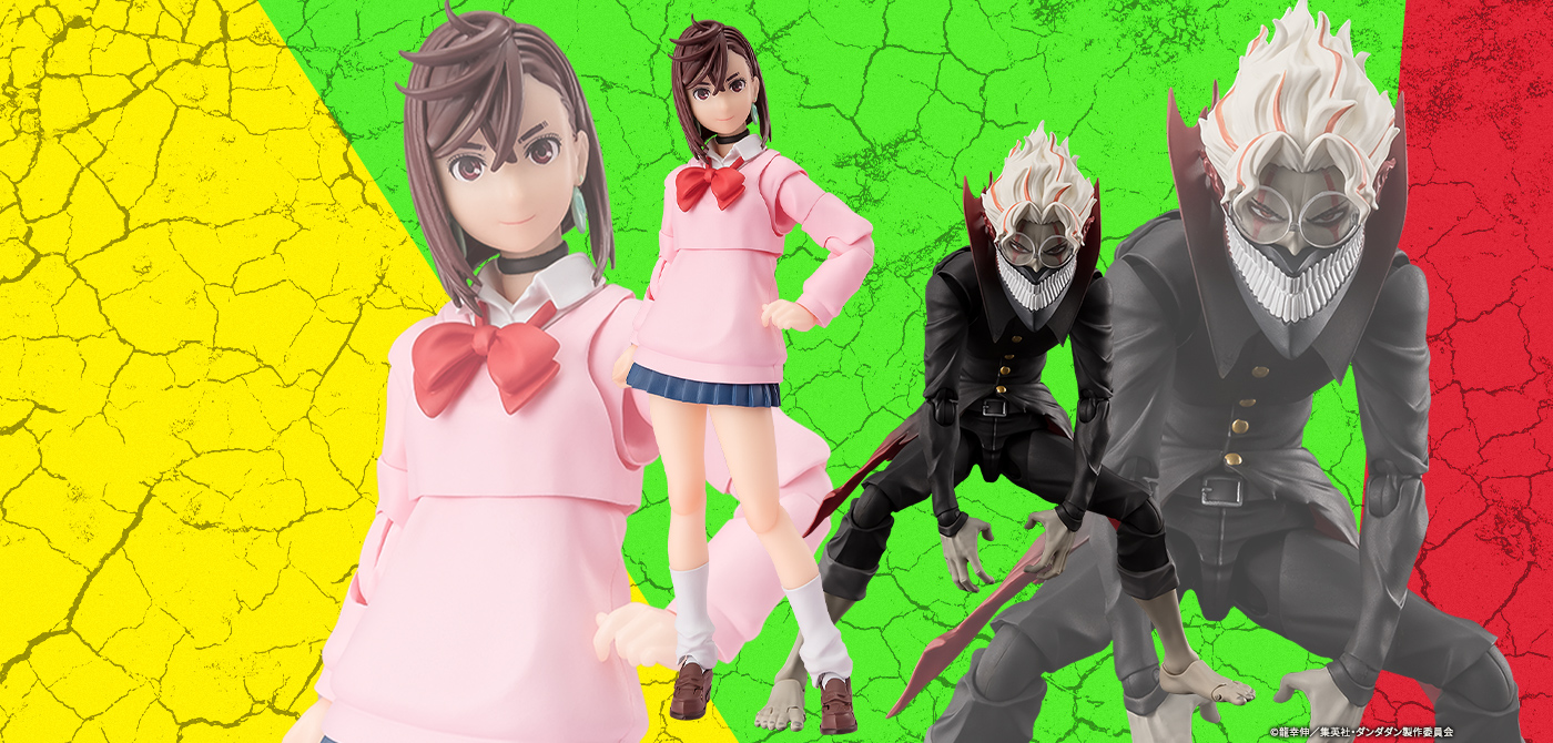 S.H.Figuartsに「モモ」「オカルン（変身）」が登場！