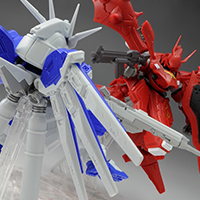 [ロボットフィギュアブログ]ネクスエッジスタイルで対決！「Hi-νガンダム」「ナイチンゲール」同時レビュー