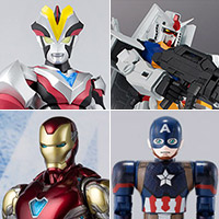 [一般店頭6月15日発売] ウルトラマンビクトリー、RX-78-2 GUNDAM、キャプテン・アメリカなど9アイテムが新発売！