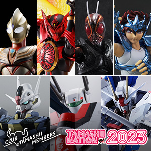 【TAMASHII NATION 2023】開催記念品の「CLUB TAMASHII MEMBERS」スカイステージ以上の抽選販売が開始！