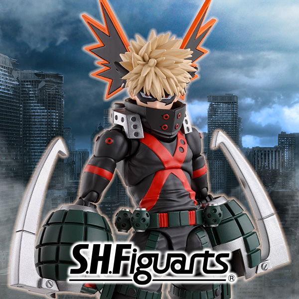 【僕のヒーローアカデミア】「爆豪勝己」がS.H.Figuartsで商品化決定！