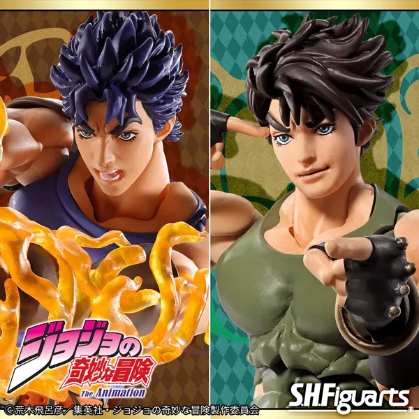 【ジョジョの奇妙な冒険】「ジョナサン・ジョースター」と「ジョセフ・ジョースター」がS.H.Figuartsに登場ッ！