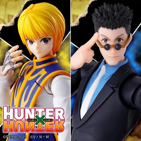 【HUNTER×HUNTER】「クラピカ」と「レオリオ」がS.H.Figuartsに登場！