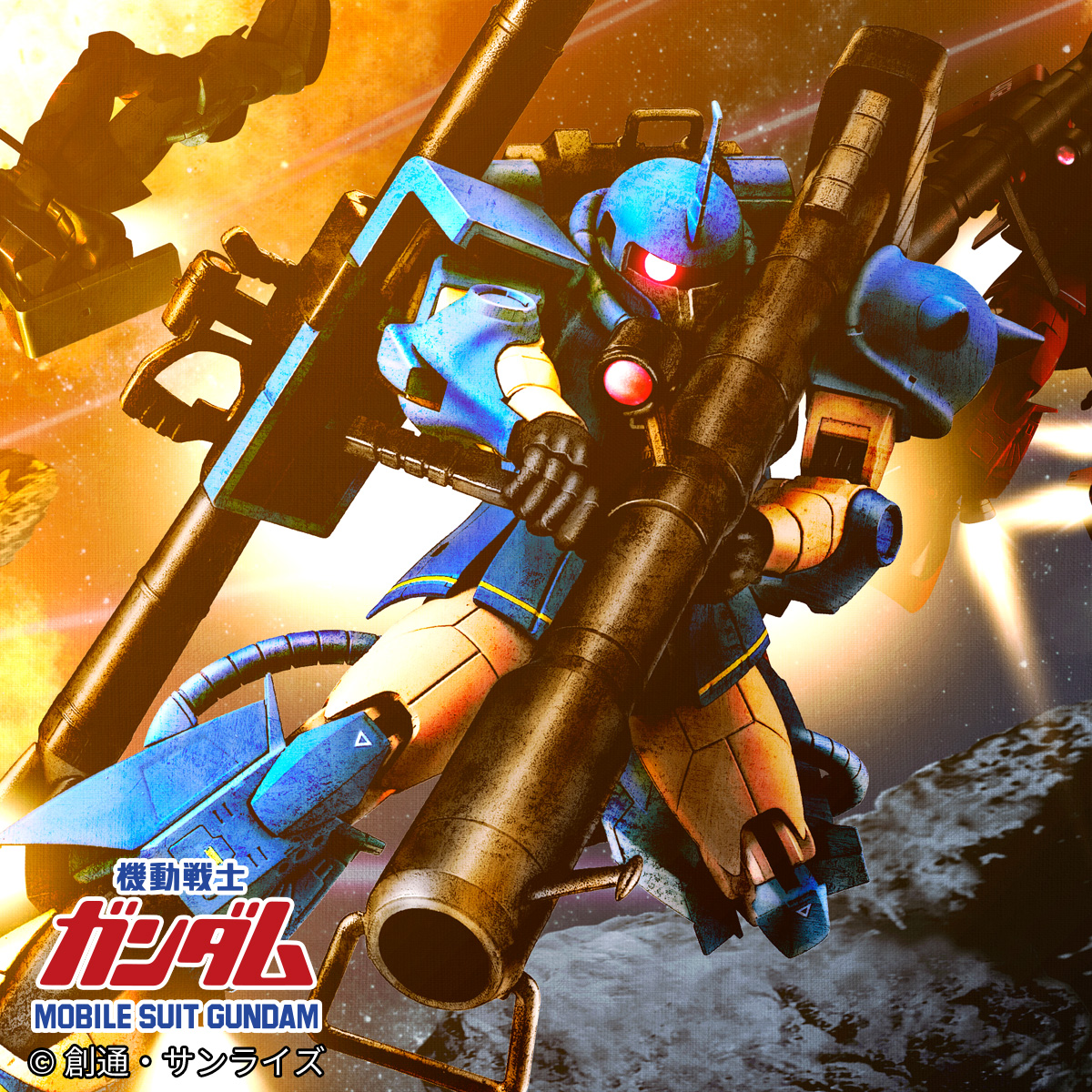 【機動戦士ガンダム】ROBOT魂より「＜SIDE MS＞ MS-06R-2 ロバート・ギリアム専用高機動型ザクII ver. A.N.I.M.E.」が登場！