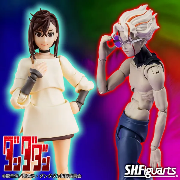 特設サイト 【ダンダダン】「モモ Ver.2」「オカルン（変身） Ver.2」がS.H.Figuartsに登場！