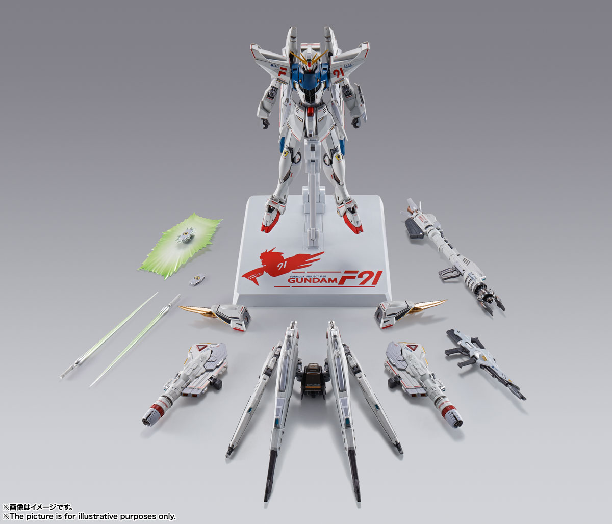 METAL BUILD ガンダムF91 CHRONICLE WHITE Ver. | 魂ウェブ