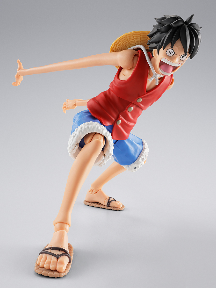 ONE PIECE フィギュア S.H.Figuarts モンキー・D・ルフィ -冒険の夜明け- ゴムゴムのオプションパーツセット