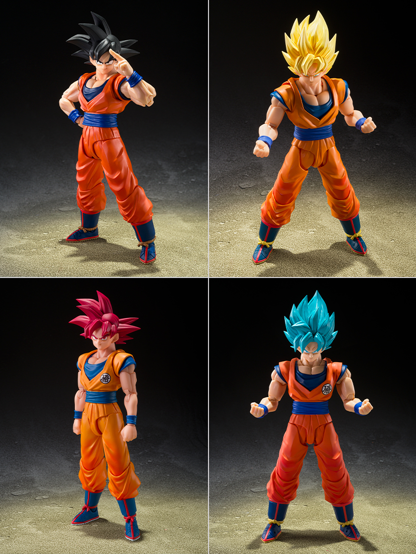 ドラゴンボール超 フィギュア S.H.Figuarts 超サイヤ人ゴッド超サイヤ人孫悟空〈限界を超えし蒼き力〉