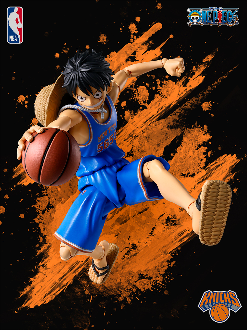 ワンピース フィギュア H.Figuarts ONE PIECE×NBA モンキー・D・ルフィ -NEW YORK KNICKS ver.-