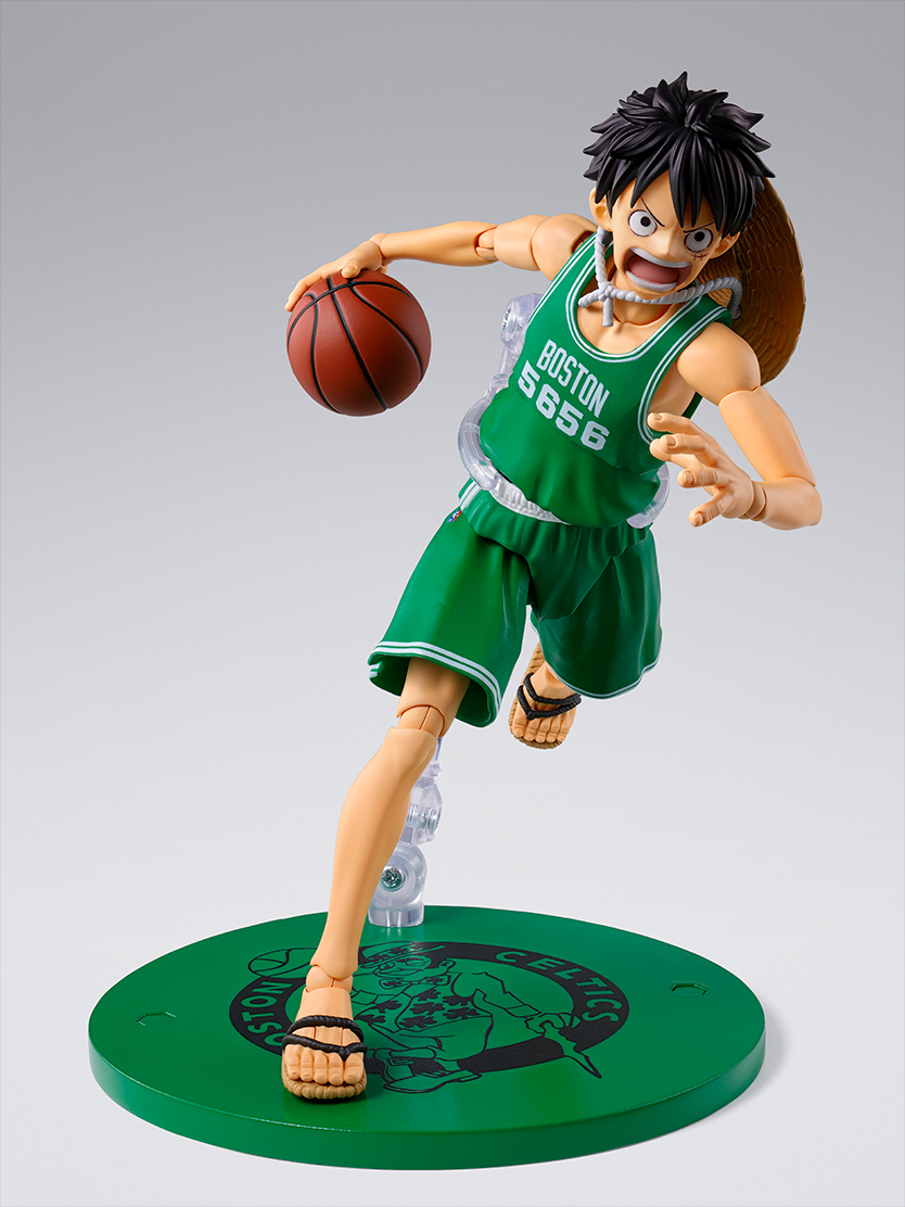 ワンピース フィギュア S.H.Figuarts ONE PIECE×NBA モンキー・D・ルフィ -BOSTON CELTICS ver.-