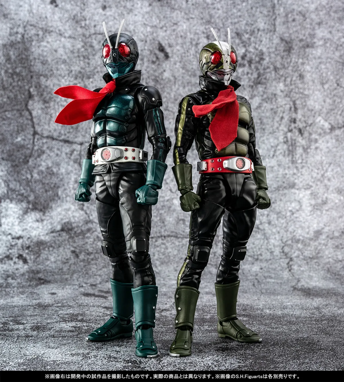 ダブルライダー並び立つ！8月22日（金）魂ウェブ商店受注開始「真骨彫製法 仮面ライダー2号／一文字隼人」「サイクロン2号」（仮面ライダーTHE NEXT）撮りおろし紹介