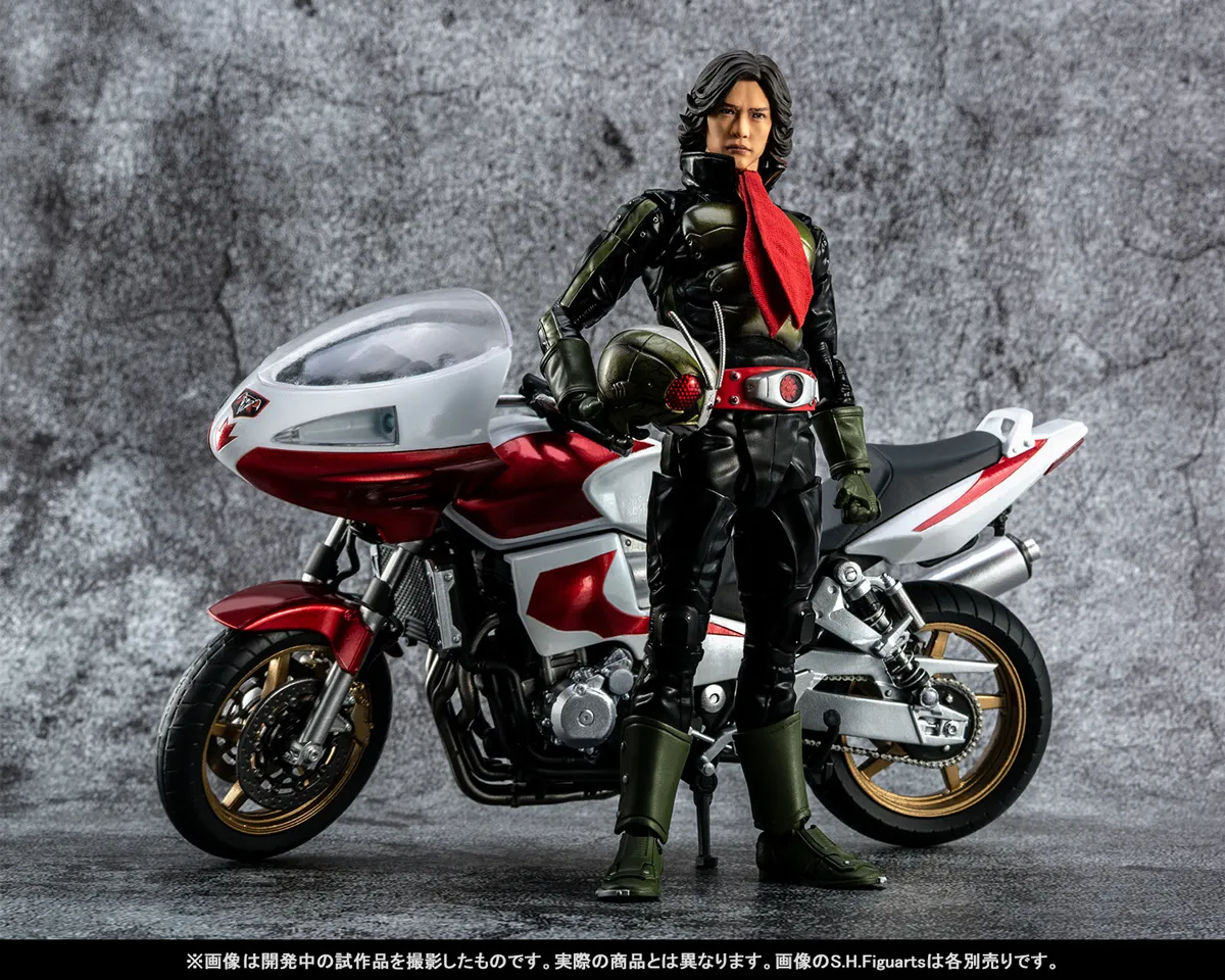 ダブルライダー並び立つ！8月22日（金）魂ウェブ商店受注開始「真骨彫製法 仮面ライダー2号／一文字隼人」「サイクロン2号」（仮面ライダーTHE NEXT）撮りおろし紹介