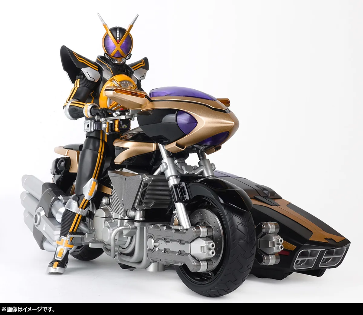 超巨大可変型バリアブルビークル登場！魂ウェブ商店受注中「S.H.Figuarts サイドバッシャー」＆3次抽選販売受付中「S.H.Figuarts（真骨彫製法） 仮面ライダーカイザ」ご紹介