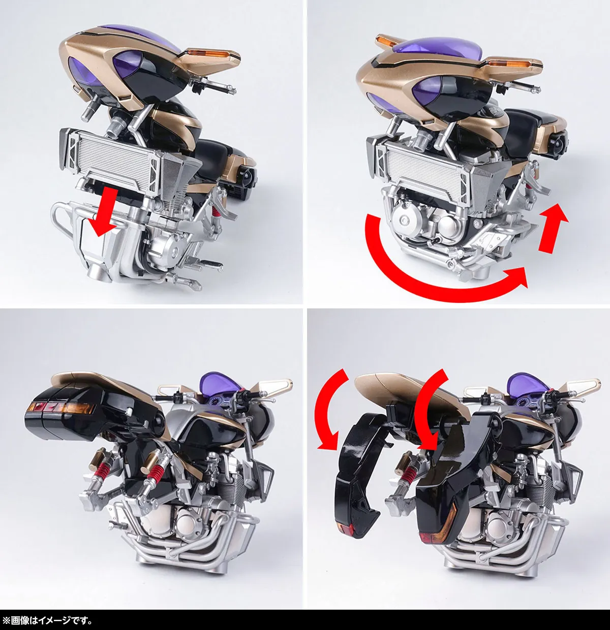 超巨大可変型バリアブルビークル登場！魂ウェブ商店受注中「S.H.Figuarts サイドバッシャー」＆3次抽選販売受付中「S.H.Figuarts（真骨彫製法） 仮面ライダーカイザ」ご紹介