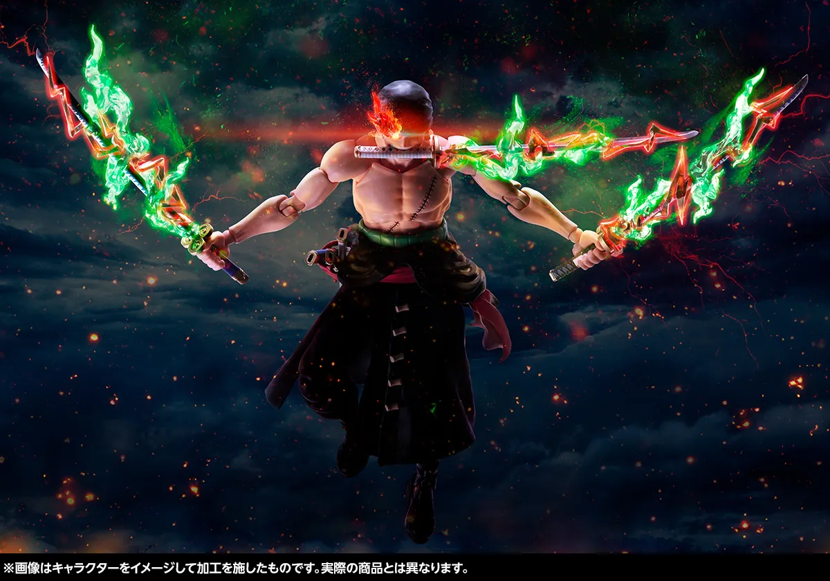 なってやろうじゃねェか 地獄の王に!!! 10月10日(金) 13時魂ウェブ商店受注開始「S.H.Figuarts ロロノア・ゾロ -地獄の王-」ご紹介
