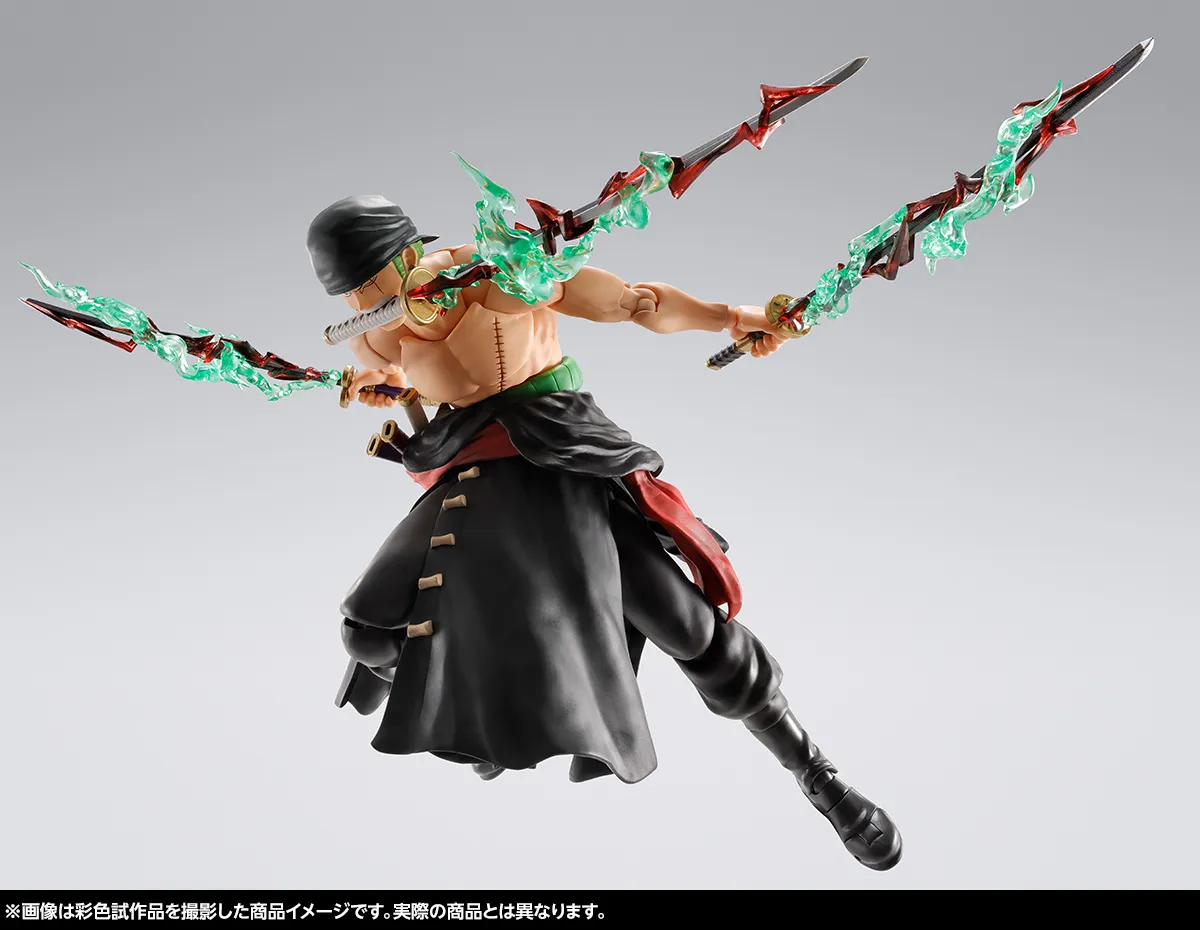 なってやろうじゃねェか 地獄の王に!!! 10月10日(金) 13時魂ウェブ商店受注開始「S.H.Figuarts ロロノア・ゾロ -地獄の王-」ご紹介