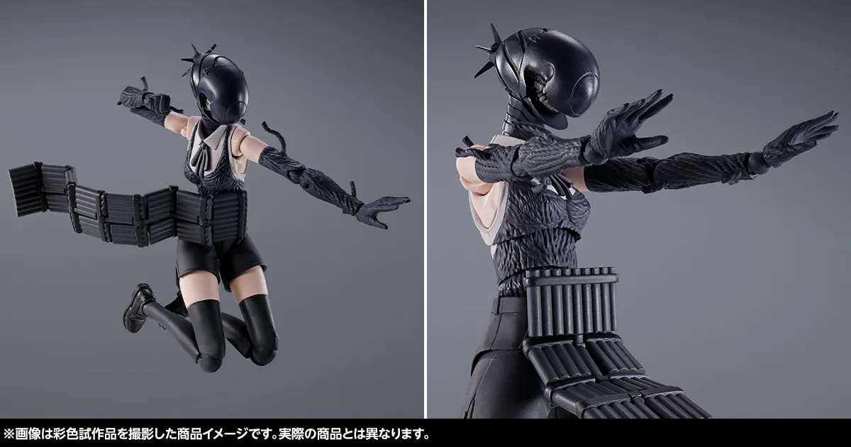 劇場版『チェンソーマン レゼ篇』公開中！魂ウェブ商店受注中　S.H.Figuartsレゼ、ボムご紹介