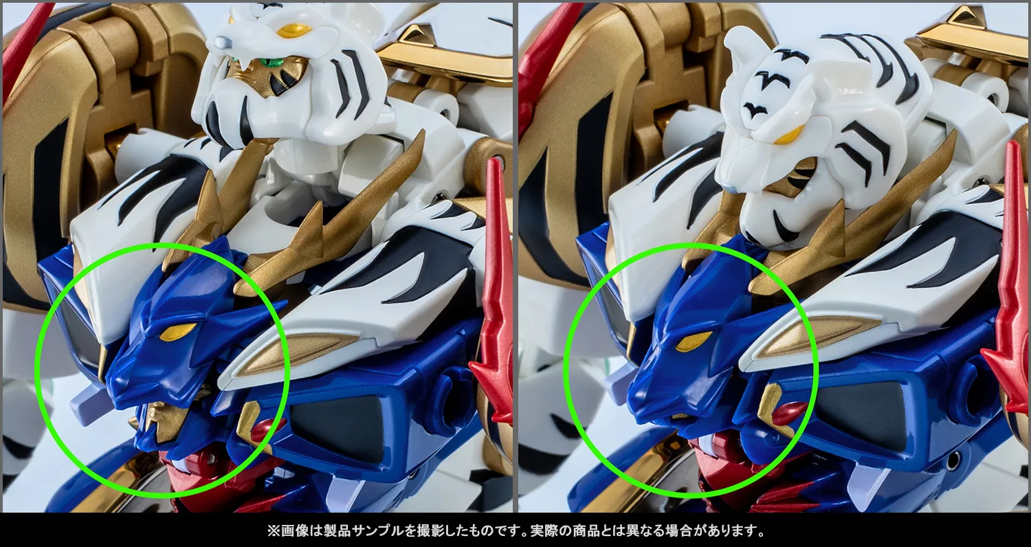 【前編・合体前】龍虎顕現！4/25店頭発売「超合金魂 GX-119 龍虎王／虎龍王」製品サンプルレビュー