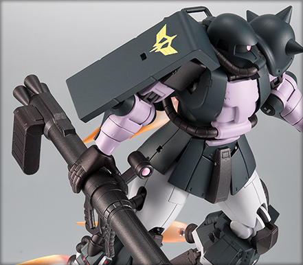 ROBOT魂 ＜SIDE MS＞ MS-06R-1A 高機動型ザクII ver. A.N.I.M.E.～黒い三連星～