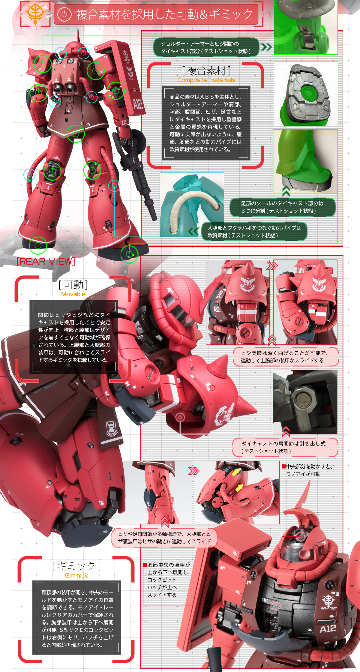 GUNDAM FIX FIGURATION METAL COMPOSITE MS-06S シャア専用ザクII、RX-78-02 ガンダム（40周年記念Ver.）