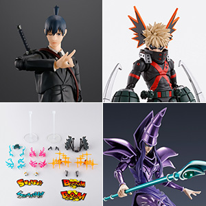 【一般店頭3月29日発売】緑谷出久＆爆豪勝己 PLUS ULTRA オプションパーツセット、ブラック・マジシャン、早川アキなどの計4商品が新発売！