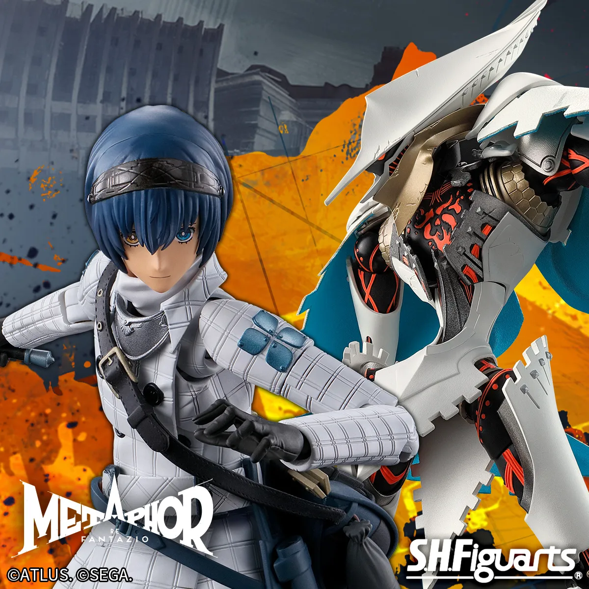 【メタファー：リファンタジオ】『メタファー：リファンタジオ』より「主人公」と「シーカー」がS.H.Figuartsに登場！