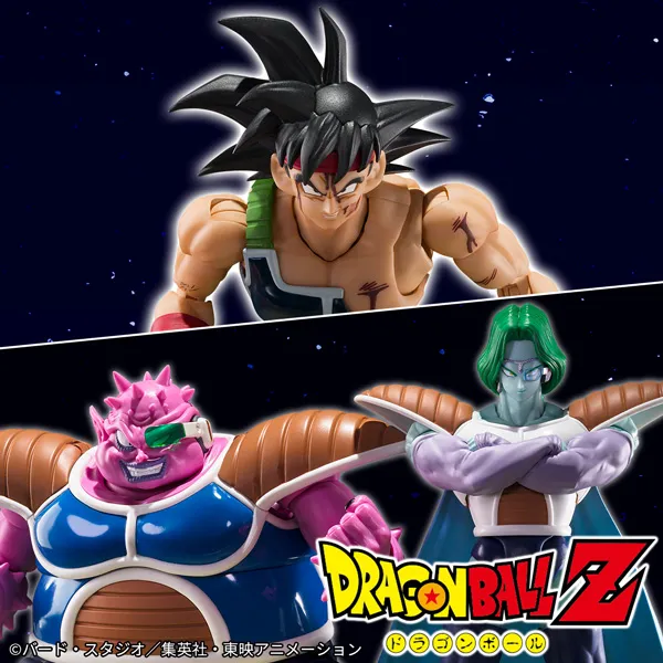 【ドラゴンボールZ】「バーダック」と「ドドリア&ザーボン」がS.H.Figuartsに登場!